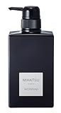 MONNALI(モナリ) ブラックシリーズ MIHATSU クレンジングシャンプー 350ml 竹炭配合のブラックシャンプー 頭皮ケア対応 無添加処方