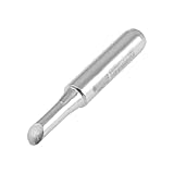 uxcell　半田ゴテ先　半田コテ先　金属　シルバートーン　4mm径　900M-T-4CF