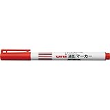 uni(ユニ) 三菱鉛筆/ピースマーカー/細字丸芯/赤 A5E.15