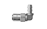 日東工器 低圧用金型カプラ ソケット(ホース取付用) 3/8 1個入 K-03SHL-BSBM-NBR