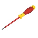 BOOHER 4ミリメートルヒント幅VDE絶縁マイナスドライバー