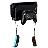Mcbazel Switch2 壁掛け 金属製壁掛けブラケット Switch 2対応 収納スタンド セット 収納ホルダー 防錆加工 放熱穴付き 簡単取り付け ネジ付属 ブラック