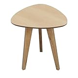 サイドテーブル(ミニテーブル/補助机) ビスキュイ 木製 高さ45cm 北欧風 ナチュラル