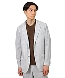 [ タケオキクチ ] テーラードジャケット 【尾州織】リネンブレンド メッシュ ジャケット 93141022 メンズ グレー(012) 01(S)
