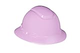 3M Full Brim Hard Hat H-813R, Pink, 4-Point Ratchet Suspension by 3M