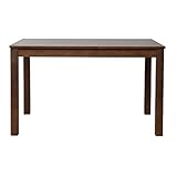 大川家具 オーク突板ダイニングシリーズ 幅120ダイニングテーブル ダークブラウン SNS21336005【北海道・沖縄・東北・離島等の地域は別途送料あり】