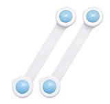 8pcs赤ちゃんの安全青い接着剤の引き出しの戸棚のロック