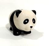 セラミックパンダPiggy Coin Bank Money Bank aprox.サイズ12 x 8 cm