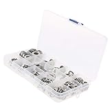 F Fityle ステンレススチール　フラットワッシャーキット　平座金　店舗用　修理用　専用　395個入り（m4-m12）