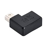 NFHK 角度付き Mini DisplayPort 1.4 オス - Mini DP メス 8K 60hz アダプター ウルトラHD UHD 4K 144hz 7680 * 4320 ビデオ PC ノートパソコン モニター用