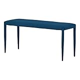 SatoSangyo ベンチ ブルー 幅100cm 奥行35cm 高さ45cm LB45-100 BL