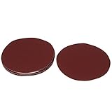 uxcell サンディングディスク サンドペーパーシート 10枚入り ルーファス 研磨布 320グリット 150mm