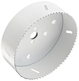 Morris Products 13406 Bi-Metal Hole Saw, 5 Saw Diameter, Pipe Tap Size, Pipe Entrance Size, Used wit