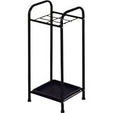 傘立て/アンブレララック スチール 幅23cm ブラック