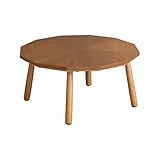 ブラウン／【天板 80cm×80cm】 こたつテーブル こたつ コタツ 炬燵 テーブル 多角形 座卓 リビングこたつ ちゃぶ台 ヴィンテージ カジュアル 天然木 木製
