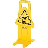 エレクター:エレクター 自立式セーフティーサイン イエロー 9S09-2504 型式:9S09-2504