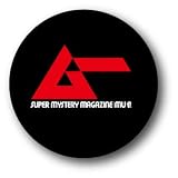 ムー 缶バッジ 32mm ロゴ 黒 LCB387 月刊ムー公認 グッズ