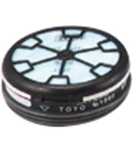 Amazon | TOYO 直結式 小型 防毒マスク No.1880専用 取替え用プレ