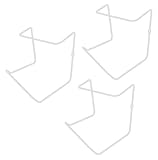 ブラックアンドホワイト ハイヒールラック 3個入 ホワイト 003381