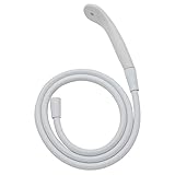 カクダイ シャワーホースセット HookFit 1.6m ホワイト 366-207-W