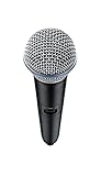 SHURE GLX-D2+/BETA 58Aハンドヘルド型送信機 単品 買換・追加/2.4GHz 簡単・安定接続/最大17時間連続使用/最大60mの到達距離/GLX-D+ デジタルワイヤレスシステム 【国内正規品】