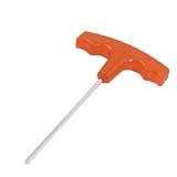 DealMux 3ミリメートルヒントディアT形赤は6ポイント六角レンチをハンドル