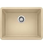 Blanco 522416 Precis 24 " Single Basin Silgranitキッチンシンクwith Rear Drain、 522416 1