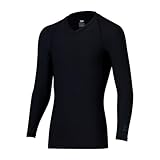 ダイワ(DAIWA) Vネックアンダーシャツ ＤＵ－６２２４Ｓ ブラック Ｌ