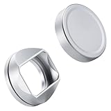 メタルスクエアレンズフード（キャップ付き）、Nikkor Z 40mm F2、Nikkor Z 28mm f/2.8に対応し、52mmのUVフィルターと互換性があります (銀色)