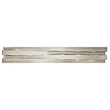 Elan 83116 Marsimik Vanity Bath壁照明、6ライト合計240ワット、つや消しニッケル