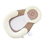 Cutelove　ベビー枕　向き癖防止枕　寝姿を矯正　頭の形が良くなる　吐き戻し 防止　ドーナツ型　新生児　通気性　洗濯可　出産祝い　ブラウン