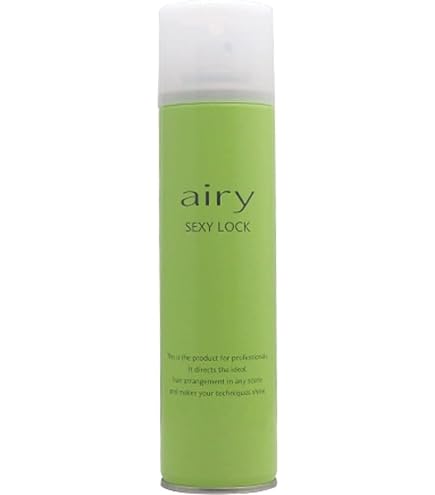 Amazon | エアリー AIRY ヘアスプレー Glamore Lock 200g | エアリー