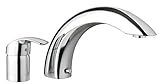 Grohe 32 645 001 Eurosmart Roman Tub Filler, StarLight Chrome Finish [並行輸入品]