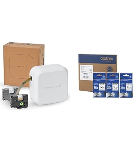 Amazon | 【セット買い】ブラザー ラベルライター ピータッチキューブ