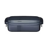 無印良品 洗いやすい弁当箱 黒 500mL 82994292