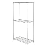 ドウシシャ メタルラック本体 脚部変更:三角プレートアジャスター仕様/-0.3cm 段数:3 スチールラック、メタルラック、オーダーラック SM90600000180EENN-3 5台入