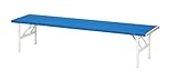 バネ脚折り畳みカラーベンチ 完成品 幅1800mm amigo-k-067