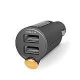 エレコム FMトランスミッター Bluetooth USB2ポート付 3.4A ブラック