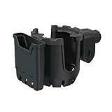 Aumotop 自転車カップホルダー 2 in 1 カップホルダー 電話ホルダー オーガナイザー付き ユニバーサル360°回転カップホルダー