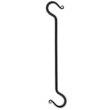 HomArt Forged IronリンクSフック – 16 in (アンティークブラック) 3168-2