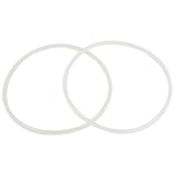 uxcell 家庭用　ゴム　圧力釜　ガスケット　密封リング　28cm x 30cm　ホワイト　2個