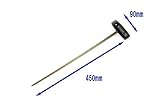 ドイツ製 T型六角レンチ 5ｍｍ　334-5-450　黒　特価品　DAIKITOOL