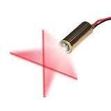 Quarton Laser Module VLM-650-29 LPT Cross Red Laser Line Generator [並行輸入品]