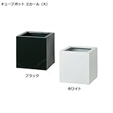 キューブポット エカール（大）ホワイト