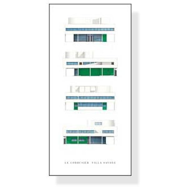 Amazon Co Jp ポスター ル コルビジェ サヴォア邸 ホーム キッチン