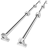 BestEquip リニアレールスライド 2個 20mm x 1000mm リニアベアリングスライドセット ブロックベアリング4個付き SC20UU+シャフトサポートリニアシャフトCNC部品キット 電子機器ガイドバー用