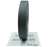 YNAK シームテープ テント ザック タープ シート レインウェア 補修 3レイヤー適合 縫い目 リペア 防水 対策 メンテナンス 用 トリコット 表面布状 アイロン接着 幅20mm×30m 幅25mm×20m 幅35mm×20m グレー ブラック OD色 アーミーグリーン ブルーグレー マットグレー ブラックグレー (ブラックグレー,幅20mm×30m)