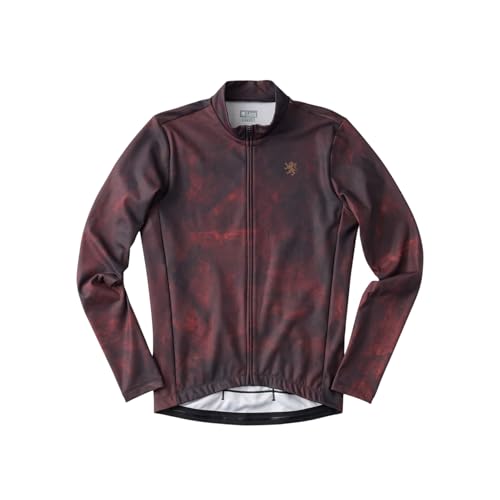 カペルミュール ライトウォームジャージのクラシカルなデザインと薄手マイクロ裏起毛が特徴の長袖サイクルジャージ