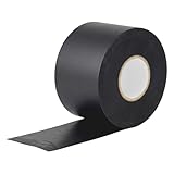 APMジャパン PRO 防食テープ ブラック 3巻セット 厚み0.4mm×50mm×10m 極厚 PVC 絶縁テープ 防水 補修テープ ビニールテープ