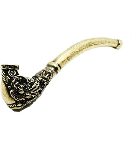 Amazon.co.jp: 真鍮 キセル（十二支）煙管 ブラス レトロ ゴールド